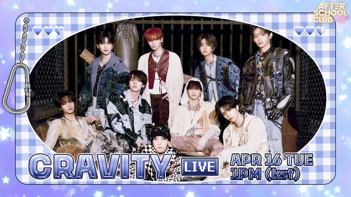 Live your best life with CRAVITY on ASC! ‘C’est La Vie’! @CRAVITYstarship #CRAVITY_ASC #arirang_ASC 240416 TUESDAY 1:00PM KST