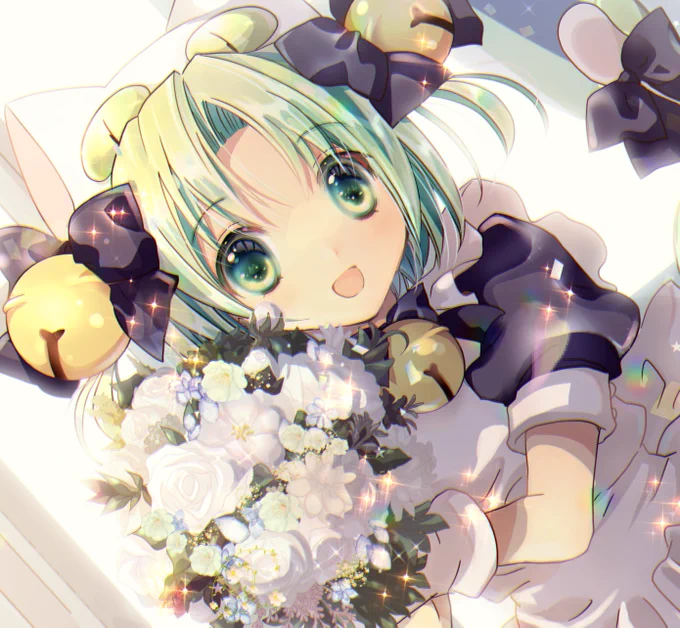 でじこって意外とデフォルト以外のメイド服描いて無いんですな…。#これを見た人はメイドをTLに放流しよう 