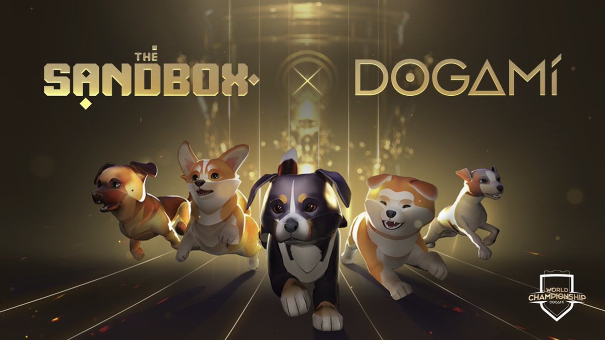 Come and celebrate the @Dogami WORLD CHAMPIONSHIP Grand Final in The Sandbox! 🎆🐶 From April 9 to 16, on top of the $50,000 prize for the best Dogamers, players can share a bonus 3,000 $SAND pool! 🦴 Rank in the championship leaderboard, any place from 1 to 4000 -…