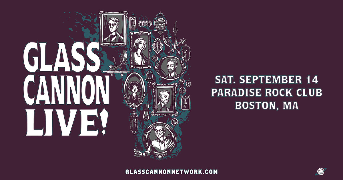 JUST ANNOUNCED! 💥 @glasscannonpod at the Paradise Rock Club on Saturday, September 14! TICKETS ON SALE NOW! 🎟 : bit.ly/4aR9o0V