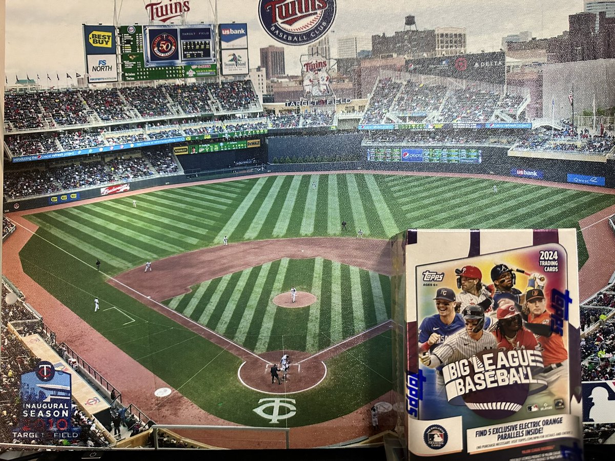 2024 MLB Topps Big League Baseball Giveaway! One winner will get a free MLB Topps Big League Baseball blaster box! - Follow @the_sim_jason - Retweet this tweet - Comment with your favorite MLB team! I will not DM links! Winner drawn when I hit 1,500 followers! US post only.