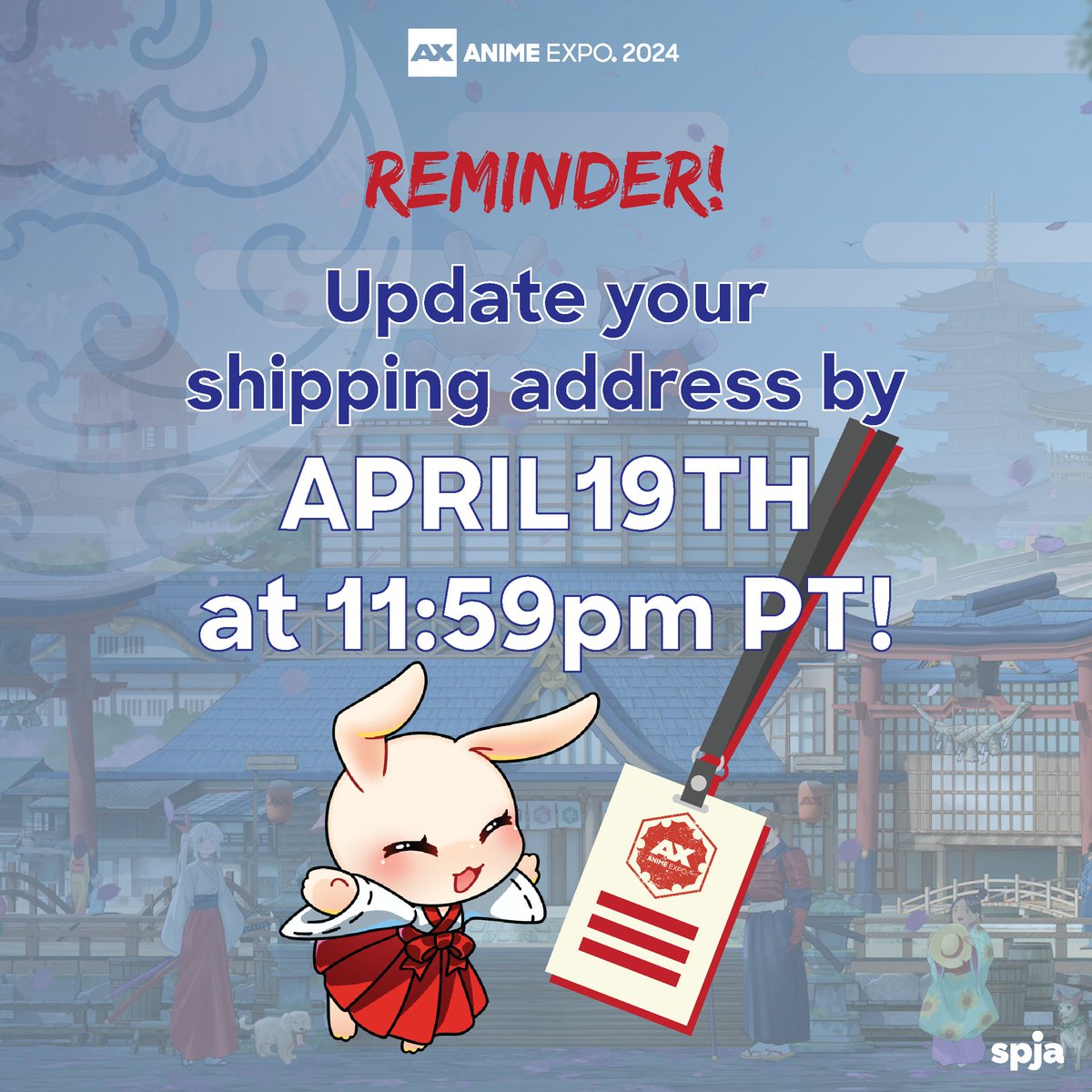 Badge Shipping is coming up! 🚀 To avoid lost, returned, or undeliverable badges, please login to your ShowClix account and confirm that your shipping address is correct. Any updates must be made by April 19th 11:59pm PT. 📦 🔗 More info: bit.ly/49oaAre