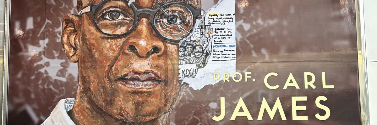 Our #YorkU Professor Carl James, in @YorkUeducation, honored through TTC mural for his contributions and achievements. Read more | bit.ly/3TYm3t7 #GradStudiesYU #YUResearch #YUPositiveChange