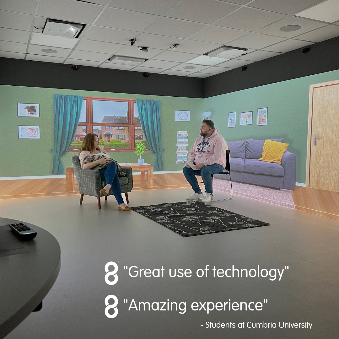 Gener8-Healthcare (@gener8h) on Twitter photo Brilliant to see Mental Health nursing students taking part in multiple risk assessment scenarios at the University of Cumbria.
BLIS customers are able to create interactive scenarios that immerse students and invoke the real world emotions in a safe space.
<a href="/DigiSimUoC/">DigiSim@UoC</a> Brilliant to see Mental Health nursing students taking part in multiple risk assessment scenarios at the University of Cumbria.
BLIS customers are able to create interactive scenarios that immerse students and invoke the real world emotions in a safe space.
<a href="/DigiSimUoC/">DigiSim@UoC</a>