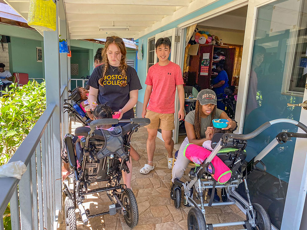 Ana González, OP, a CSTM M.A. student, reflects on her recent experiences with a group from the Boston College Volunteer and Service Learning Center on an immersion trip to Jamaica Mustard Seed, a home for children with disabilities. globalsistersreport.org/columns/encoun…