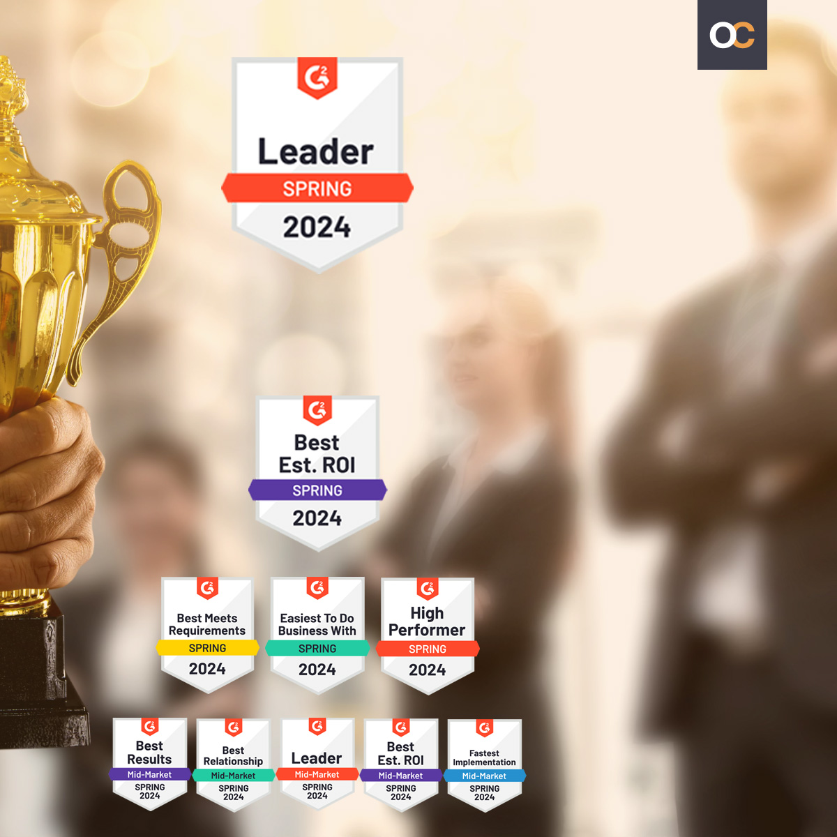 OrgChart recognized by G2 with a stunning 10 badges this Spring, in categories ranging from best ROI, customer support, and onboarding - to high performer and leader in this space!  Thanks to our customers for the reviews.

🔗hubs.ly/Q02sb0d80

#OrgChart #OrgChart_Reviews