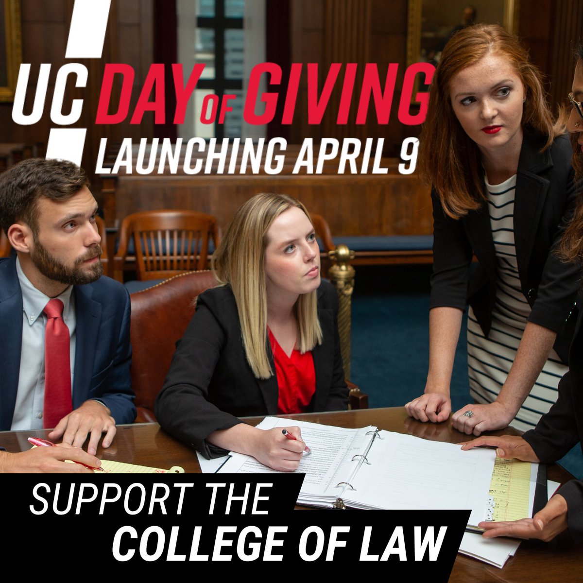 The UC Day of Giving is here! Get ready to make a difference on April 9-10 as we embark on 24 hours of collective action to empower the entire UC community. Let's unite and seize this opportunity to create lasting impact! #BearcatsGive

This is your day. This is our day.