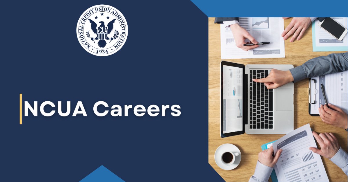 The NCUA seeks an experienced Accountant to maintain its financial management systems. For more information on this position or a potential career with the NCUA, go to: go.ncua.gov/4cHSDHb #creditunions #finance #accounting #nowhiring #wearehiring