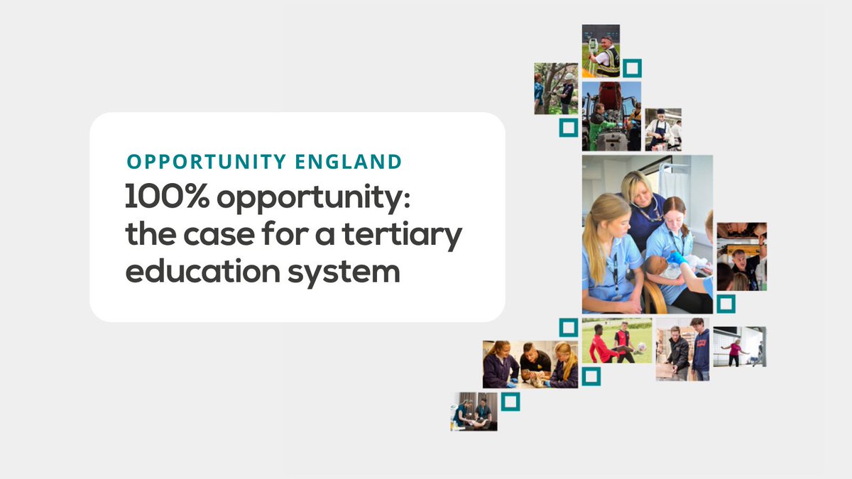 Today we published our 100% opportunity report, which emphasises that FE and skills must be reformed to meet the economic and social needs of the nation. We set out what a system that serves everyone would look like with six recommendations. Read them below: