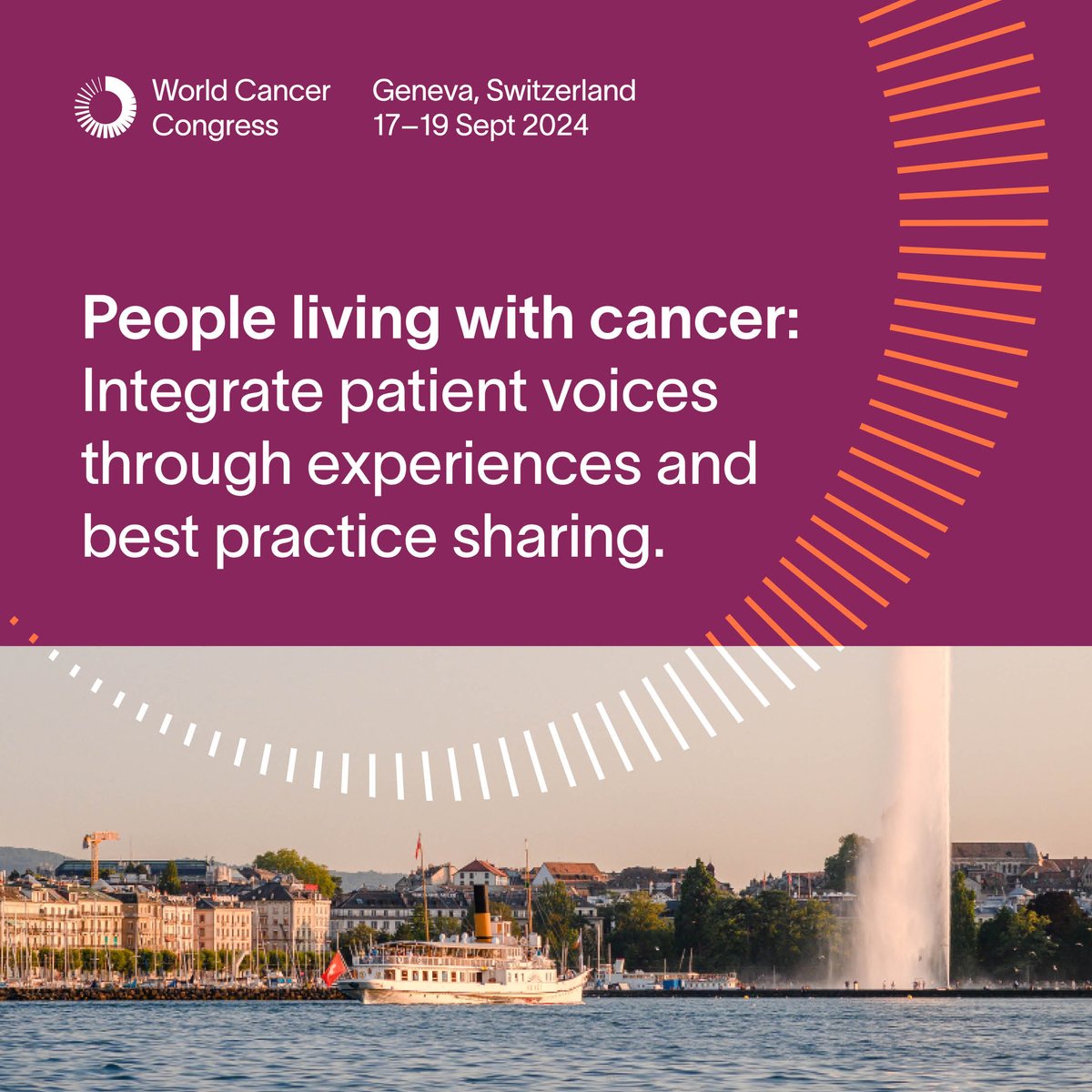 At the #WorldCancerCongress one of our themes is dedicated to patient voices. Through experiences and best practice sharing, we examine the role of patient support programmes. Check out the full #WCC2024 programme:worldcancercongress.org/2024-programme…