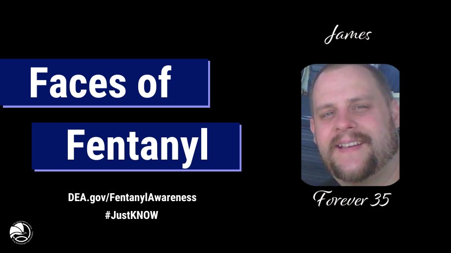 #DYK Fentanyl is 50x more potent than heroin. Join DEA in remembering those lost from fentanyl poisoning by submitting a photo of a loved one lost to fentanyl. #JustKNOW dea.gov/fentanylawaren…