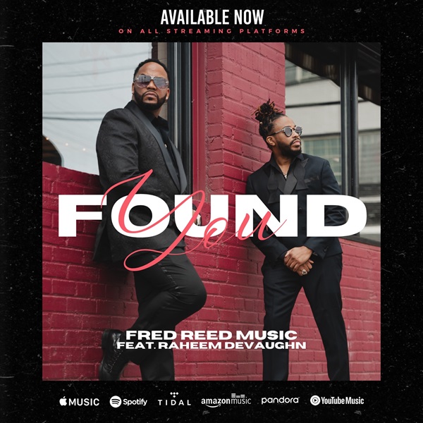 What a great soulful ballad from @Fred Reed Music and @Raheem DeVaughn. Check out 'Found You' now on SoulTracks zurl.co/fmNV