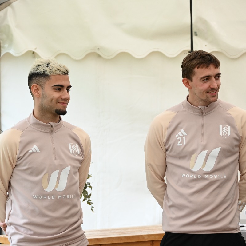 Recently we welcomed students from Coombe Boys School to @fulhamfc's training ground for a workshop delivered by Careers in Football. The workshop has some special guests - Andreas Pereira & Timothy Castagne - talking about their careers in football & their futures too! #FFC