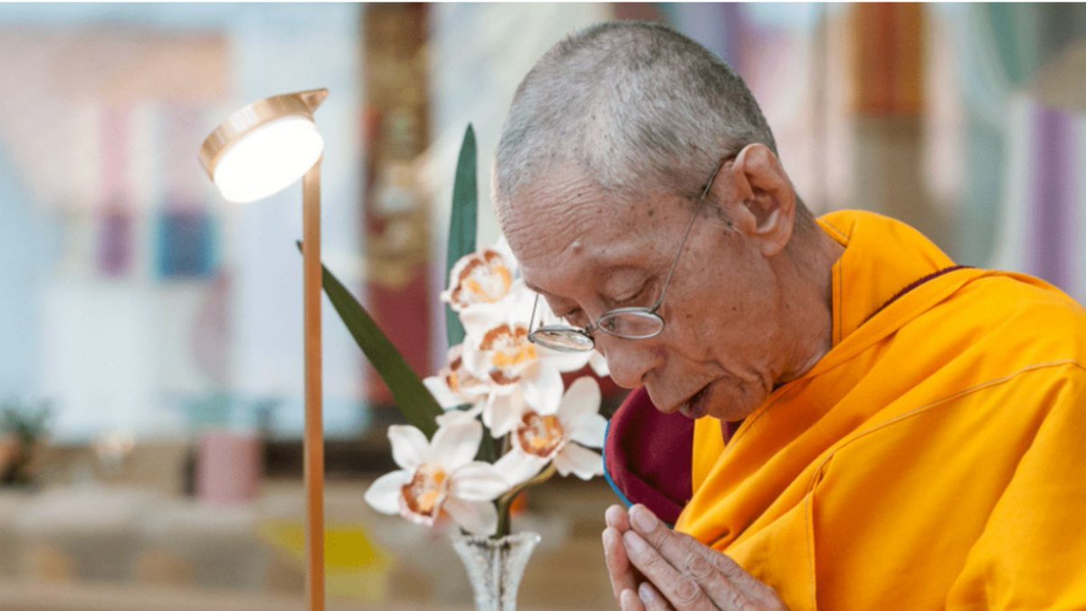 Geshe Kelsang Gyatso Rinpoche was born in Tibet and was a fully accomplished meditation master and internationally renowned teacher of Buddhism. #kadampabuddhism #kadampa #meditationcenter #barrie #barriemeditation #barrieontario #meditation #spirituality #buddhism #geshekelsang