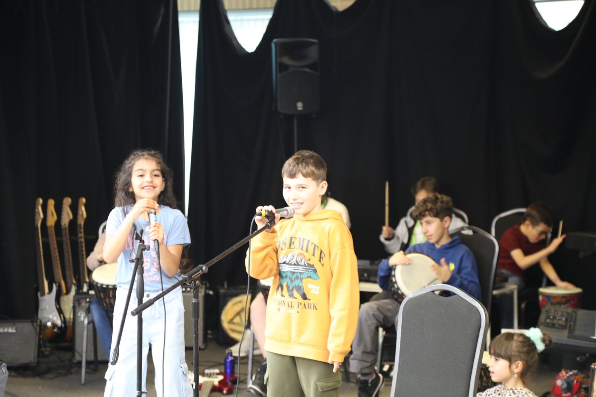 Last week the World in Music two day workshop received wonderful feedback. Young people shared music and explored a variety of instruments, sang, danced, made friends, and performed. Thanks to everybody who supported the two days of fun at @CamboTheatre. @YouthMusic