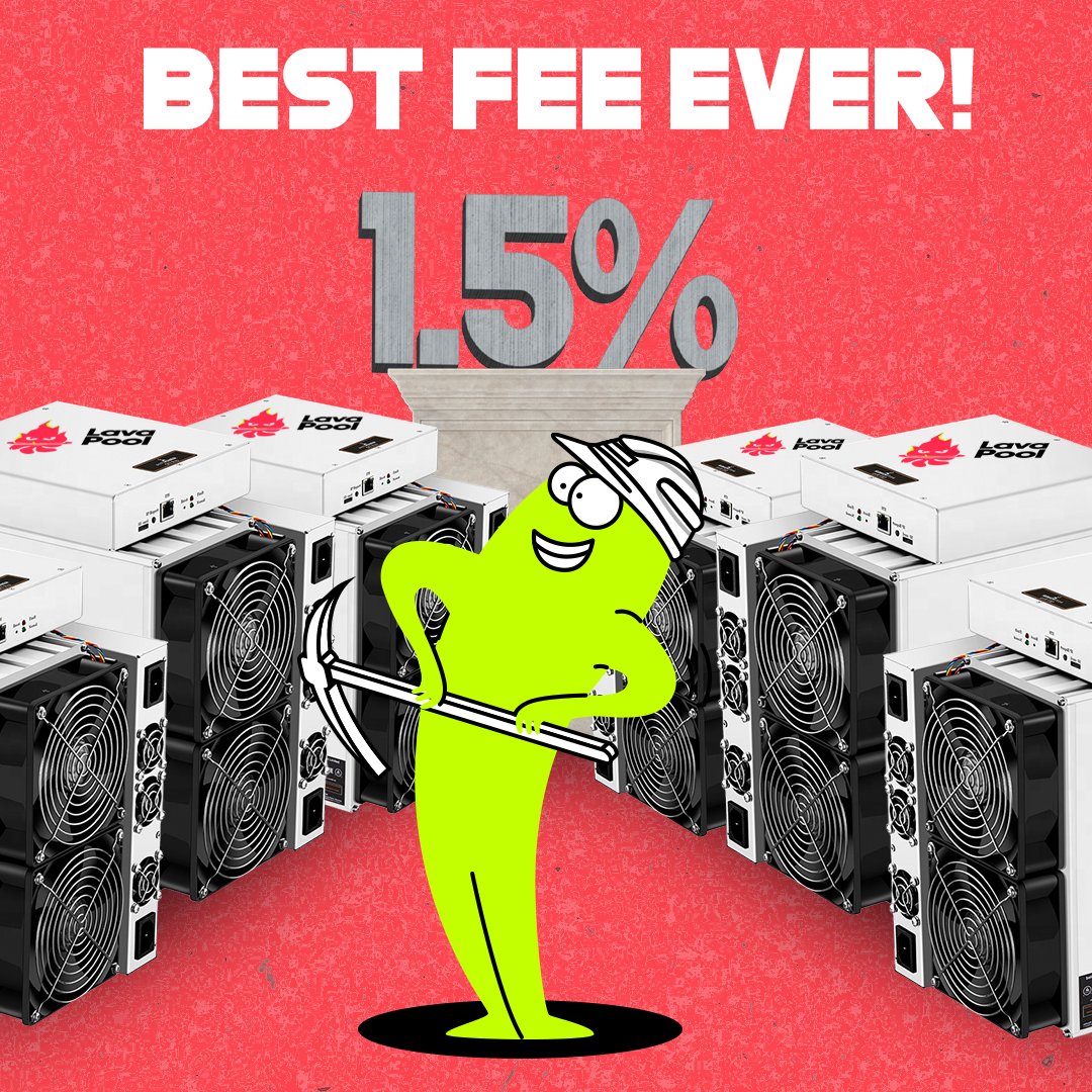 Volcano_Energy's tweet photo. Are you ready to start mining now? Bring your hash and your best pickaxe! Join Lavapool now and get a 1.5% fee! Email us at ae@lavapool.io⛏️💰🚀#bitcoin #btc #bitcoinpool #btcprice #miningpool #elsalvador https://t.co/NoIBmPZKVW