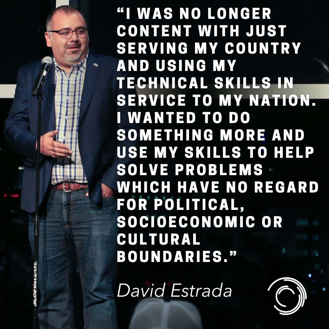 David Estrada's story really shows that there’s no set path to success or making a difference in this world. Listen to his motivational story on our podcast this week 👉 ow.ly/BEW050R9qmn #VeteransinSTEM #ScienceStory #Motivation