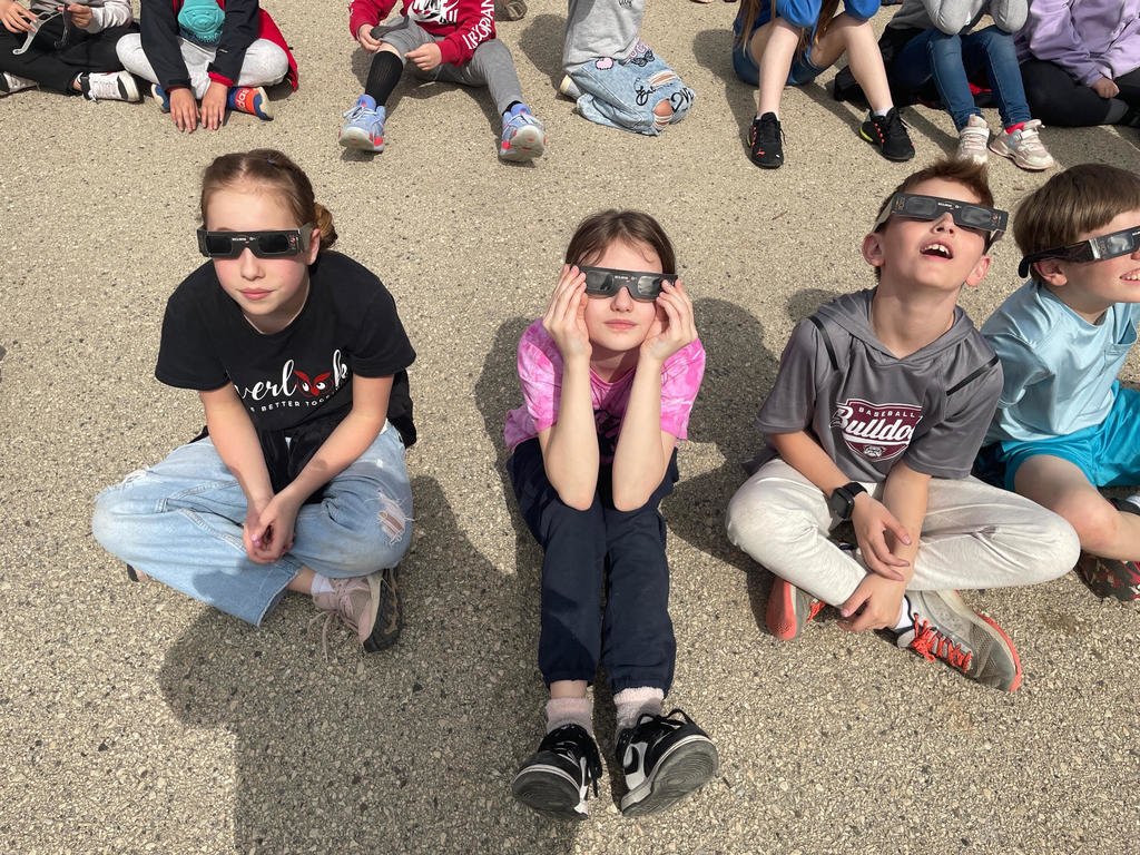 Yesterday's solar eclipse was a rare educational opportunity for our K-5 elementary school students! Students and staff were able to view the celestial event, which will not occur in our area again until 2044. #ASDProud #ASDAcademics