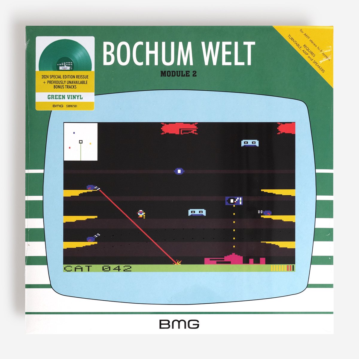 Master of ohrwurming synth melodies, Bochum Welt jigs braindance neurons with an expanded reissue of his classic ’96 album for Rephlex - as still played in Aphex DJ sets - now re-cut with five unreleased bonus tunes and pressed on green wax bit.ly/3SO1bTw