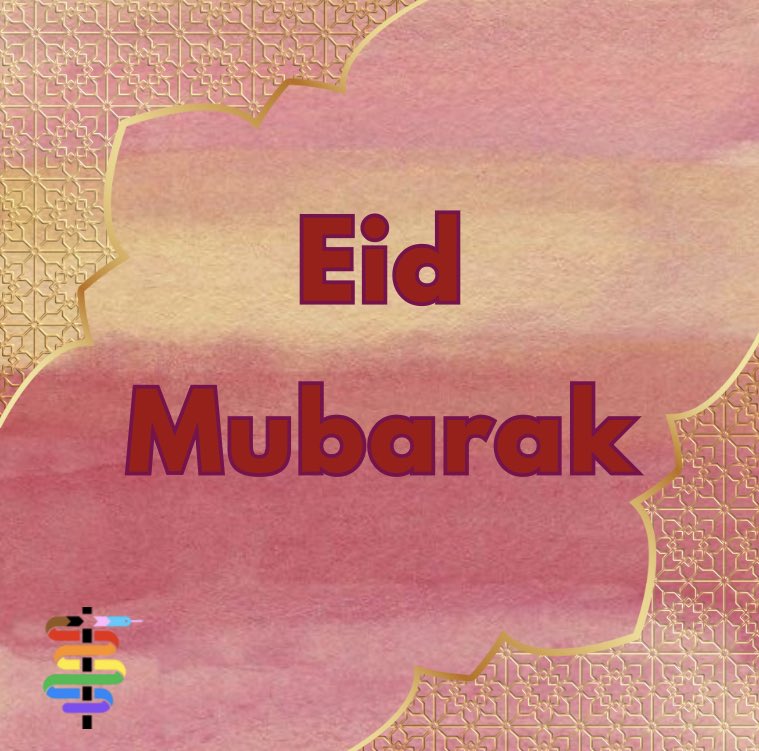 Eid Mubarak to all brothers & sisters celebrating over the coming days! Wishing you a blessed & joyful time, especially to any LGBTQ+ Muslims ☪️🌙