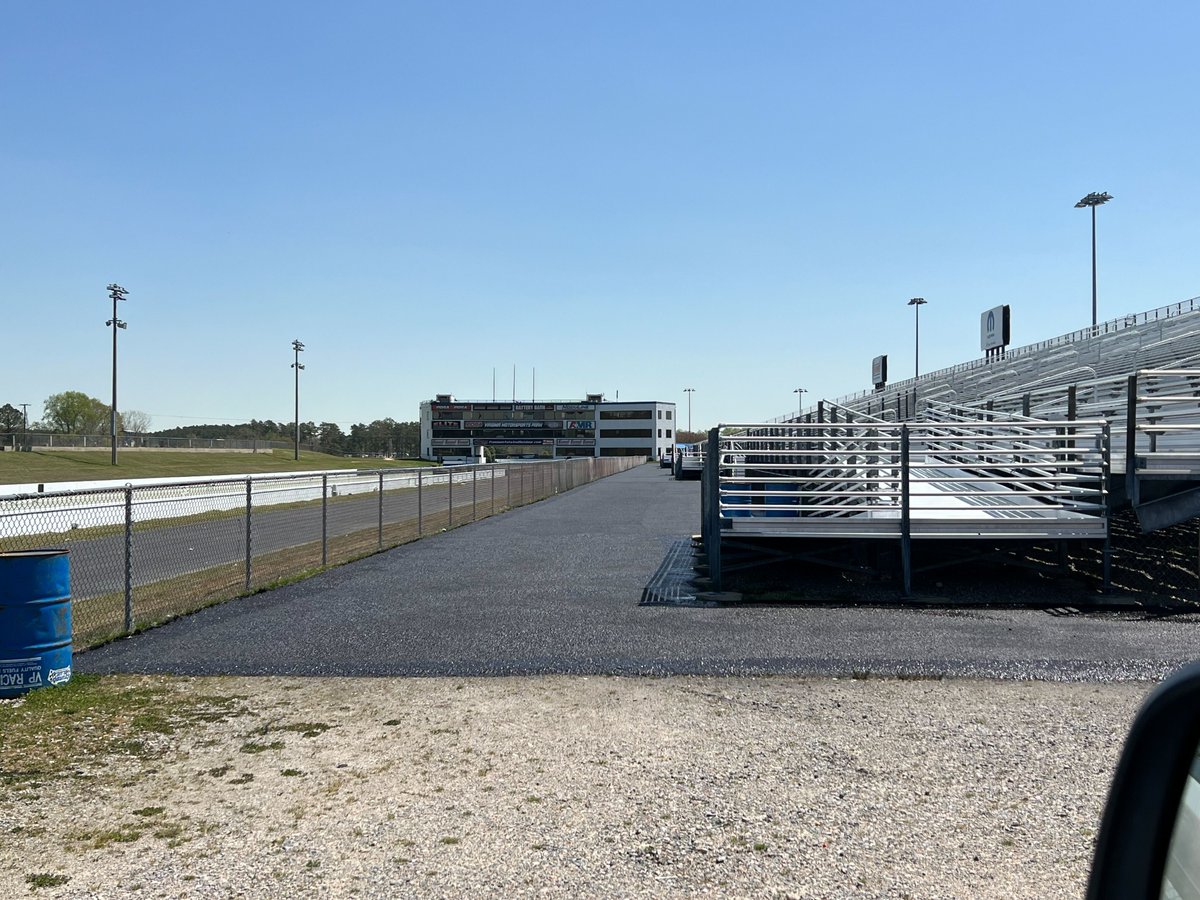 Last season, we announced a new partnership with @SealMasterNet and we are proud to announce that phase two is now complete. A fresh face lift on more areas of the facility, this time, in the spectator areas of the grandstand walking areas, food court and the tower parking lot!