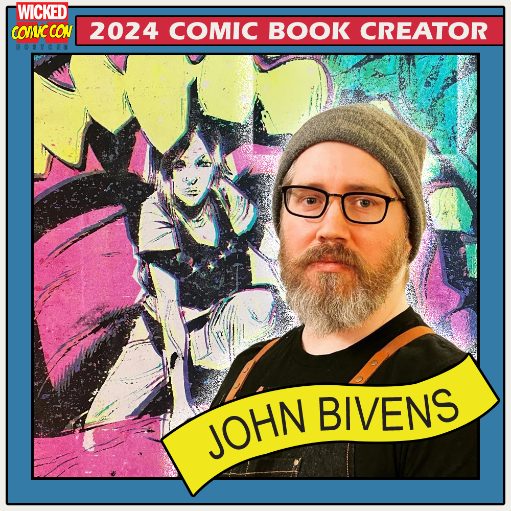 Artist @John_Bivens will join us on August 10-11, 2024 for #WickedComicCon at the Westin Boston Seaport District. Get tickets now: wickedcomiccon.com #JohnBivens #Boston #ComicCon #ComicArt #ComicBooks #comics #Spread #CultClassic #DevilsRedBride #NoRemorse