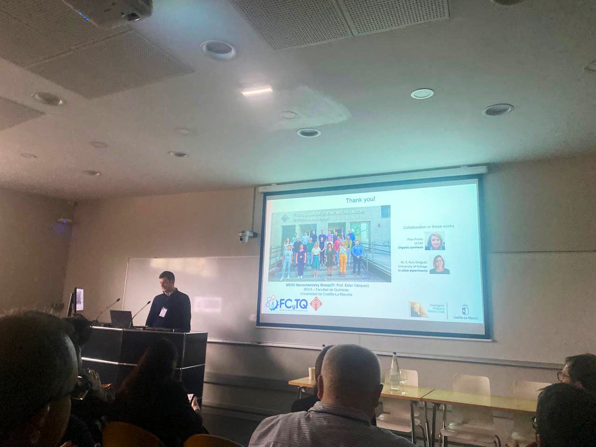 MSOCNanochemistry.bsky.social (@mnanochemistry) on Twitter photo Great job <a href="/Dani_Iglesias__/">Dani_Iglesias</a> presenting the work you are developing at <a href="/IRICA_uclm/">IRICAUCLM.bsky.social</a> at the #ChemOnTubes2024 great time to share our knowledge with the #nanomaterial community and revisiting old friendships!! <a href="/FCTQ_uclm/">Facultad CyT Químicas</a> <a href="/uclm_es/">Universidad de Castilla-La Mancha</a> Great job <a href="/Dani_Iglesias__/">Dani_Iglesias</a> presenting the work you are developing at <a href="/IRICA_uclm/">IRICAUCLM.bsky.social</a> at the #ChemOnTubes2024 great time to share our knowledge with the #nanomaterial community and revisiting old friendships!! <a href="/FCTQ_uclm/">Facultad CyT Químicas</a> <a href="/uclm_es/">Universidad de Castilla-La Mancha</a>
