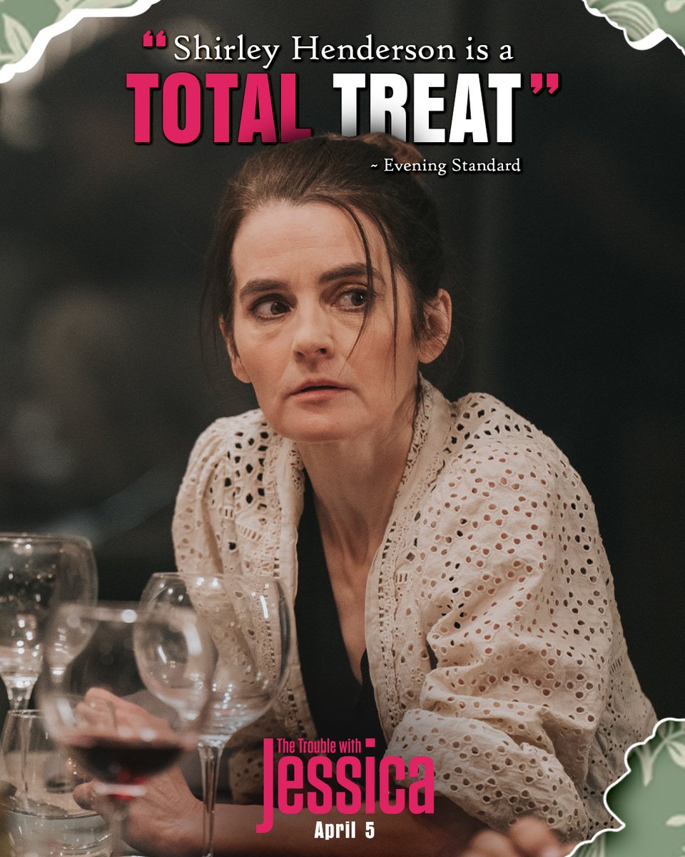 ⭐⭐⭐⭐ 'This razor-sharp satire is a brilliant watch... with excellent performances from a top British cast.' Rolling Stone UK #TheTroubleWithJessica opens this Friday.