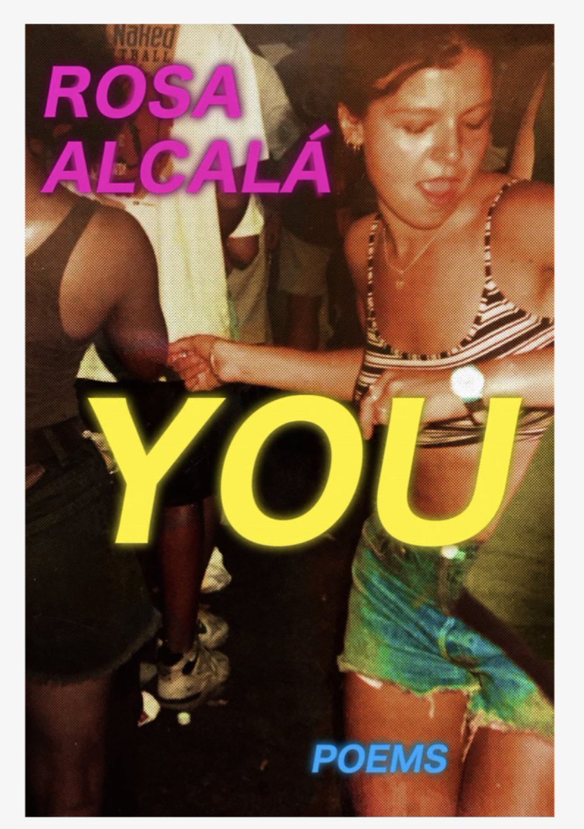 Happiest of pub days to Rosa Alcalá and her new collection ***YOU*** 🎉🎉🎉'a collection of incredible strength and wisdom, much of it hard-won, but one that emerges out the other side, stronger for having not only survived, but thrived.” - Rob Mclennan