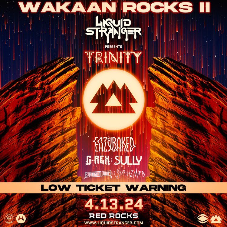 Huge weekend ahead of us!! Hitting webster hall on Friday to support our friends jantsen b2b champagne drip, then flying right to CO to join the Wakaan fam at the legendary red rocks!!

So excited to see everyone