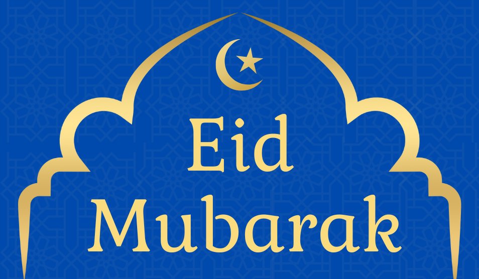 Eid Mubarak to all our staff, patients and local communities who are celebrating 💙 #EidAlFitr #EidMubarak