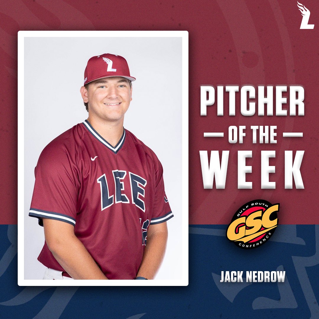 HE’S BEEN DEALIN‼️ Jack is the GSC pitcher of the week!

#FiredUp🔥