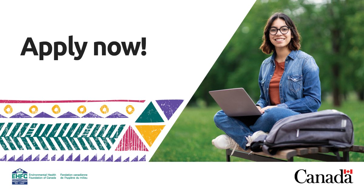 Indigenous students can now apply for the Environmental Public Health Bursary! The application closes on April 30: ow.ly/fZcf50RayGA