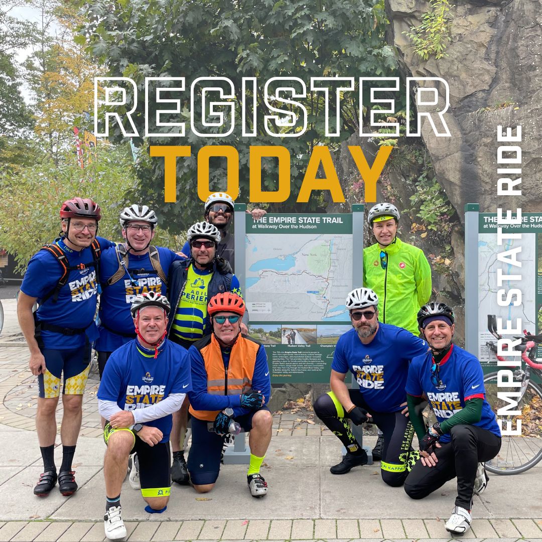 Join us for the 2nd annual AbEx Challenge: Empire State Ride, which takes place  September 27-30!

Spots are LIMITED, so register today! Visit the link below to learn more.
ow.ly/VISB50Rbw90