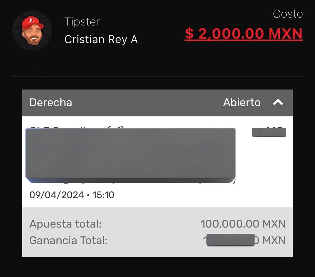 PicksAnonymous_'s tweet photo. 🚨 PICK DE CRISTIAN REY 🚀

¿Lo quieren gratis?

100 Repost 🔁 y es todo suyo completamente gratis 💸✅

Hoy se las pondré fácil 🎁

Lo voy a compartir por acá si llegamos a la meta: https://t.co/YTAwCeTln9 https://t.co/XDmRrVouKG