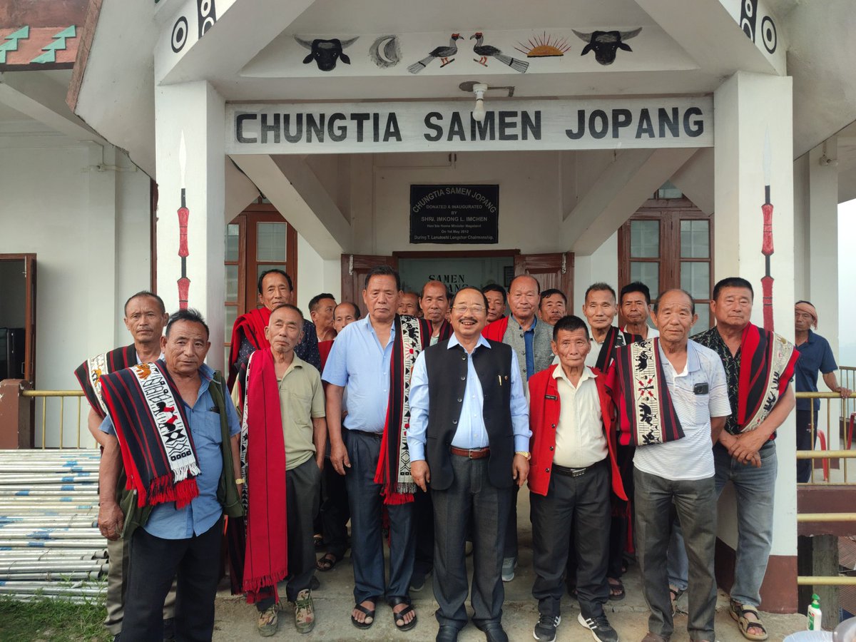 Visited Chungtia Village today and held a meeting to campaign for PDA Consensus Candidate Shri @BenRMurry ji in the upcoming Lok Sabha Election.