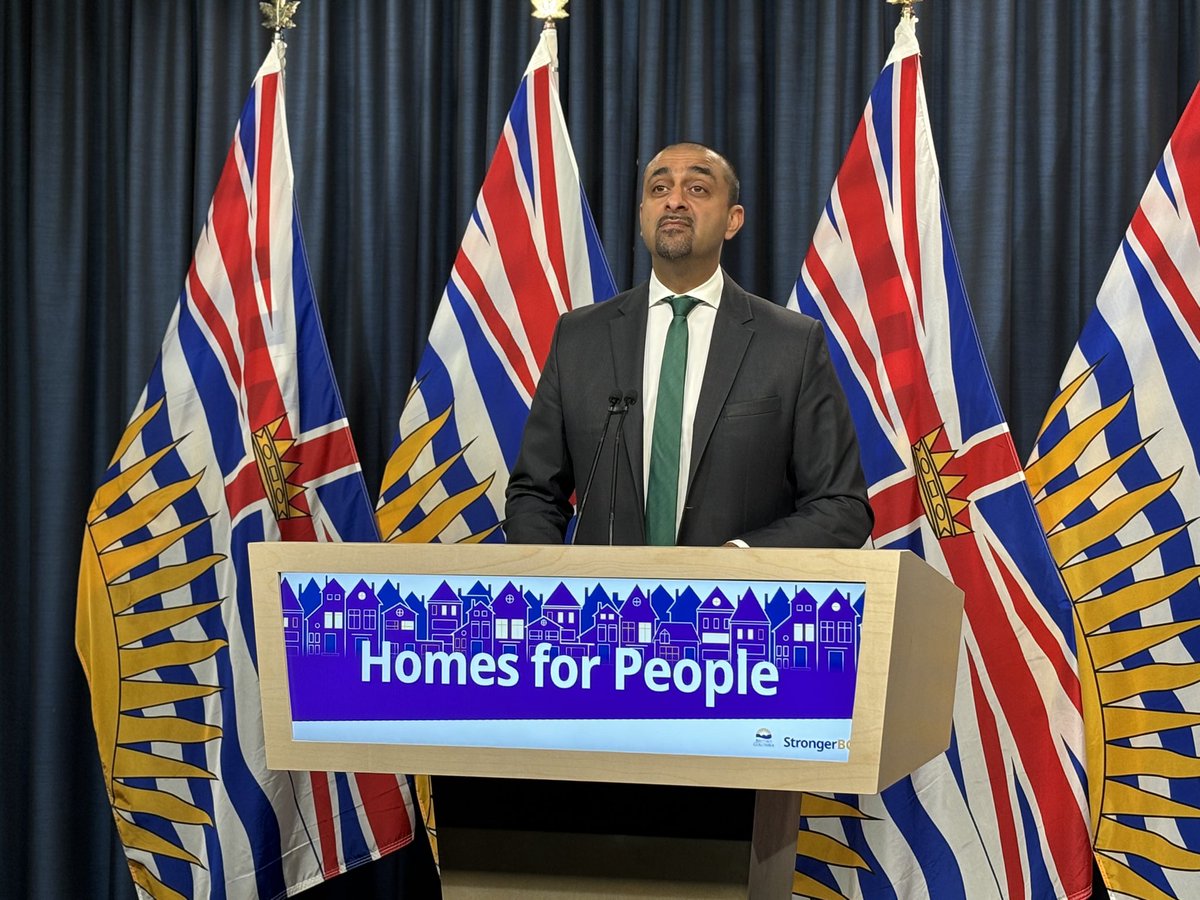 NEW - BC Housing Minister Ravi Kahlon has announced a one time $430 increase for low income seniors for housing, along with increases to SAFER coming every month. #bcpoli