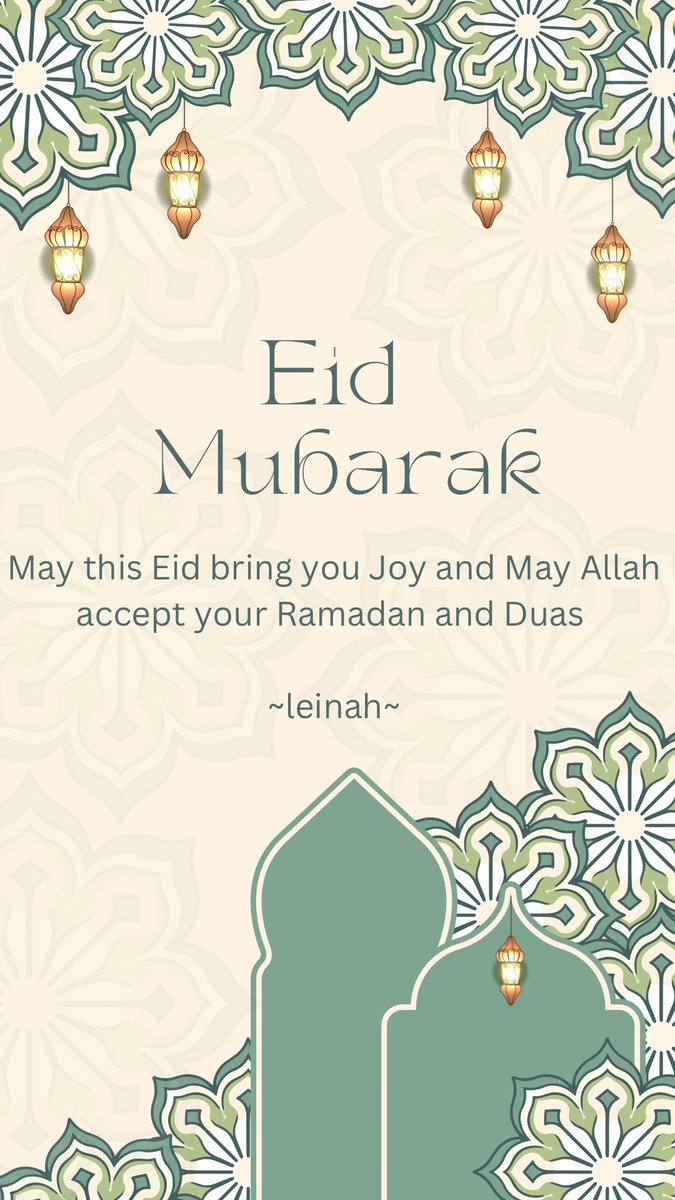 To my Muslim brothers and sisters Eid Mubarak 🫂👏🏻 Alhamdulillah for making it to the last day, 🤲🏻🌙 May Allah accept all your efforts 😊