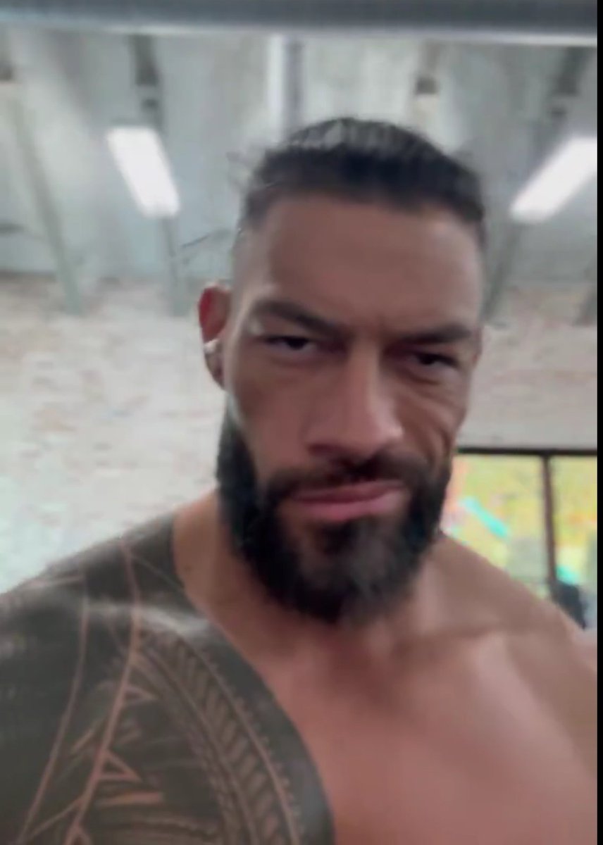 That's snarl smirk.... Yeah, we getting a side of Roman that y'all aren't for prepared yet. Ain't no one safe... Including Homelander from Temu.