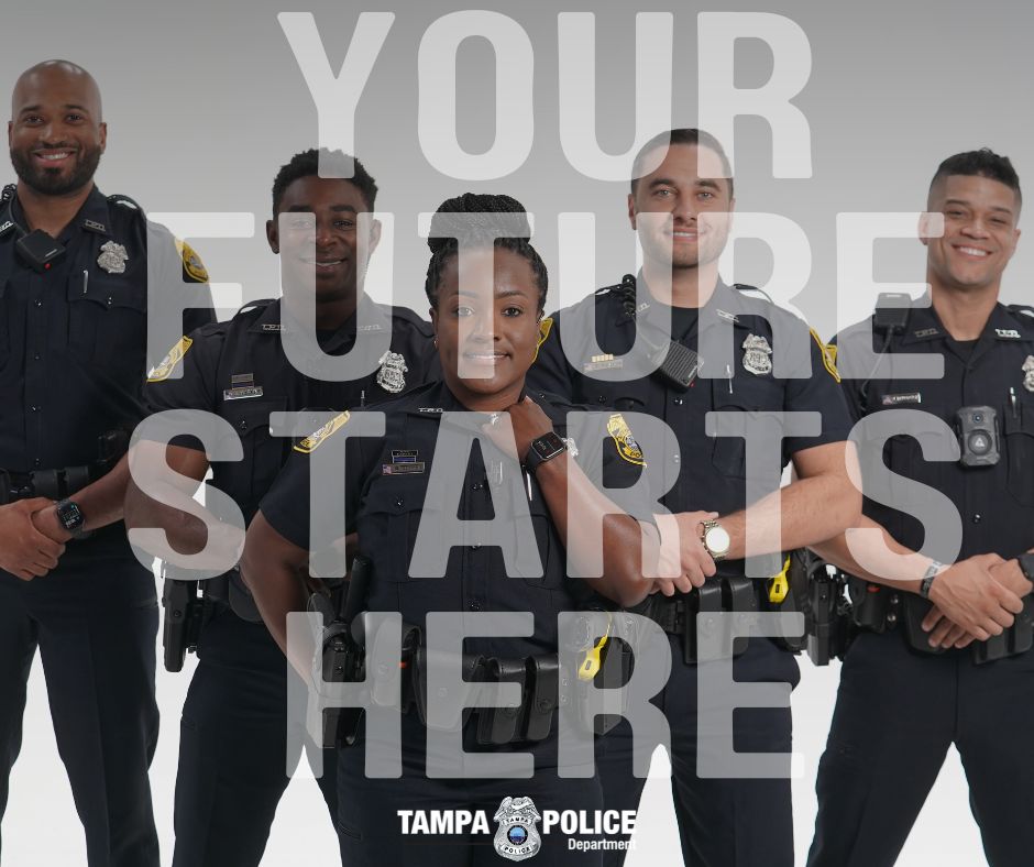 We're hiring officers and we've got a spot just for you in the nation's best department! Your future starts here. Visit: Tampa.Gov/JoinTampaPD Recruit application (no prior experience): bit.ly/3VOTik6 Officer application (prior experience): bit.ly/4cMQwlq