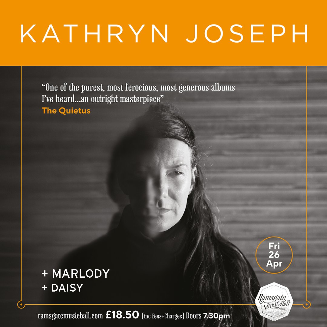 Three wonderful artists on Friday 26th April ❤️ @kathrynjoseph_ will be supported by Kentish treasures @_Marlody_ and Daisy Dorman...
