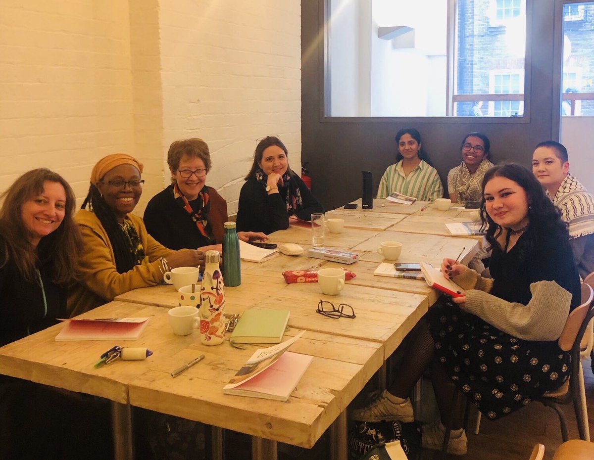 Thanks to everyone who contributed to our Poetry Review discussion group today at the Poetry Cafe! Fantastic to hear everyone chatting with passion about poems by Imogen Wade, Imtiaz Dharker, Richard Siken and Naomi Shihab Nye among others.
