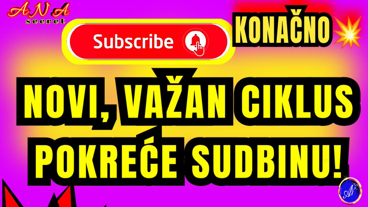 NOVI, VAŽAN CIKLUS POKREĆE SUDBINU! Izaberi kartu youtu.be/ZGlhypKHveQ?si…