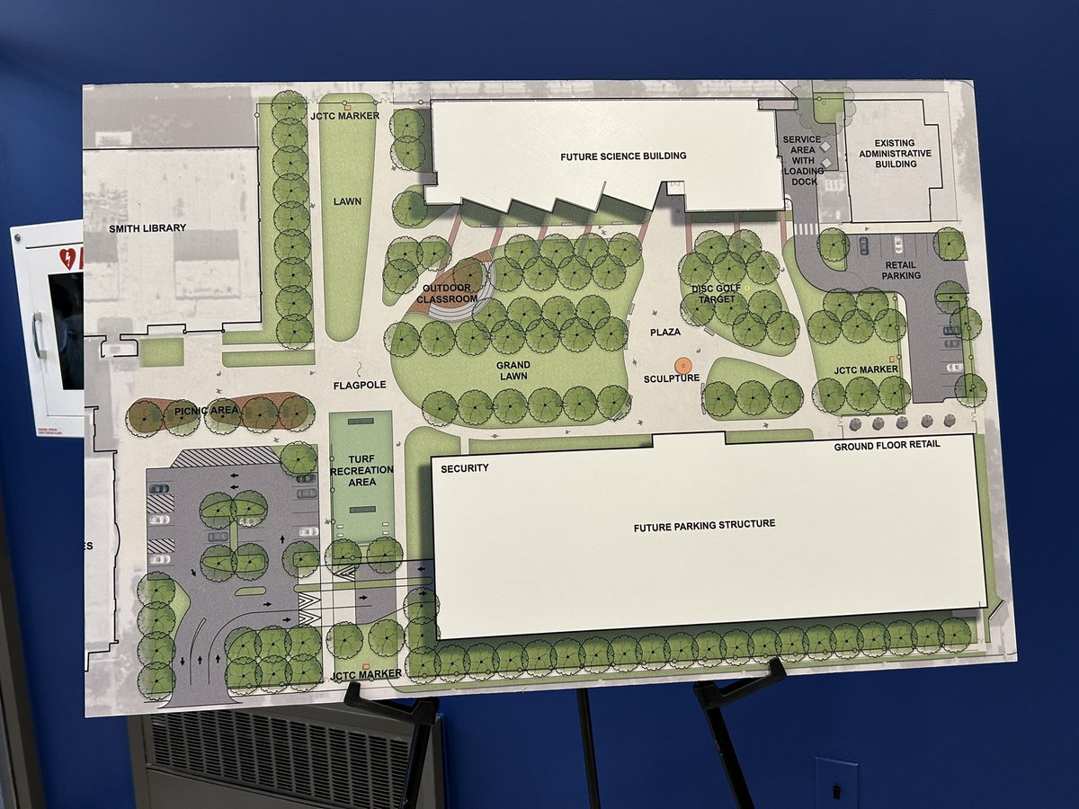 $90M revitalization project at Jefferson Community & Technical College in downtown Louisville underway. It will be a 40,000 sq. ft. building with a new science center, green space and parking garage @WDRBNews