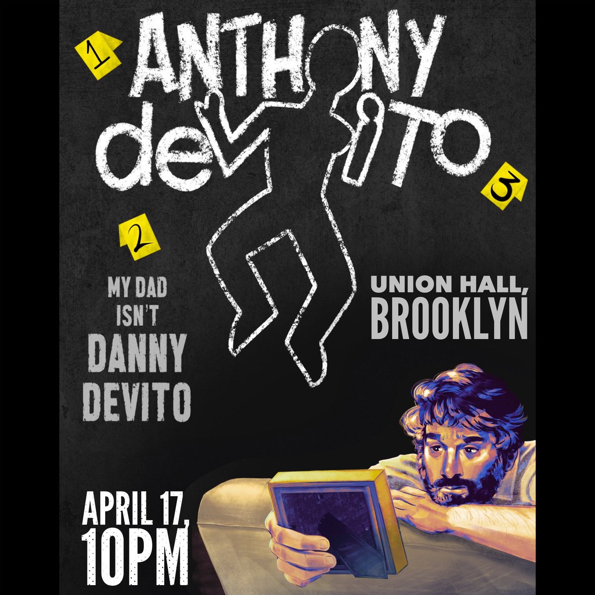 Brooklyn! I’m doing my solo show @UnionHallNY April 17 at 10pm! Come see a stand up/storytelling hour about true crime. I say why not! Grab tickets in my bio!