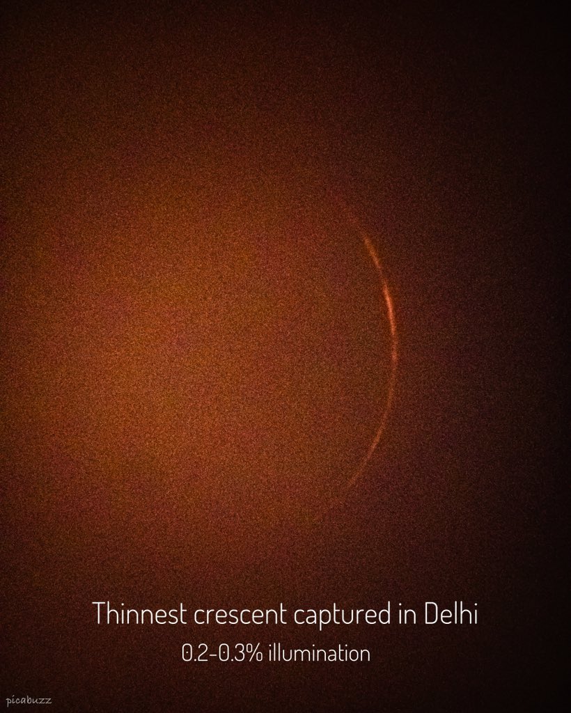 picabuzz's tweet image. Eid Mubarak 🌙 and here is today’s moon #EidAlFitr #Eid #EidAlFitr2024 @indiatimes @NikonUSA @NikonIndia @TheViralFever @viralbhayani77 @thetatvaindia @RVCJ_FB @aajtak @timesofindia