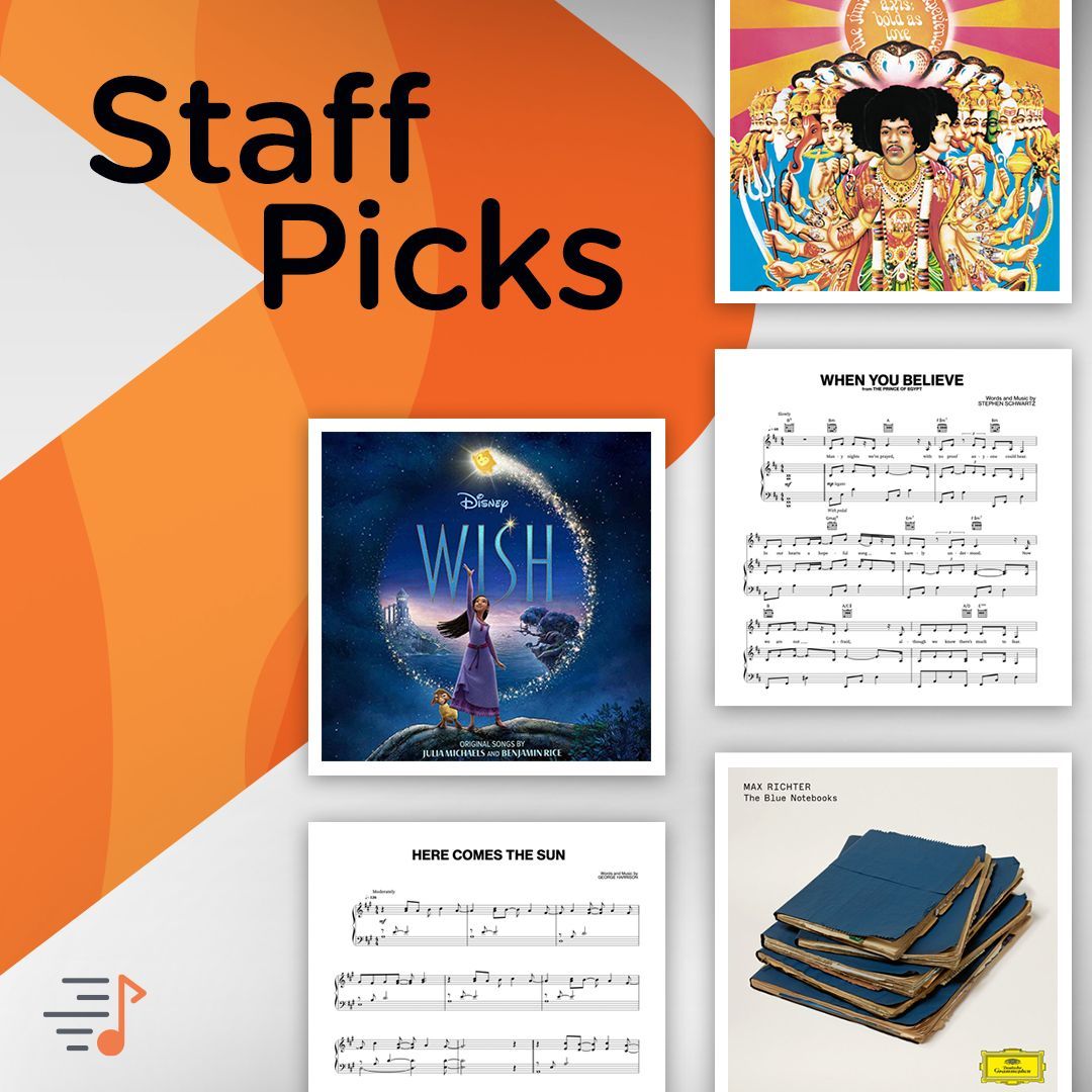 Our April edition of Staff Picks is here! Featured titles include a timeless duet by Whitney Houston & Mariah Carey, a catchy ballad from Disney's Wish, a Fab Four classic, and more! See the picks: buff.ly/4aLWAsr