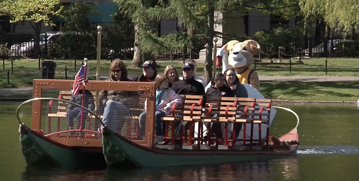 Did you know Rammy used to be a swan boat driver???