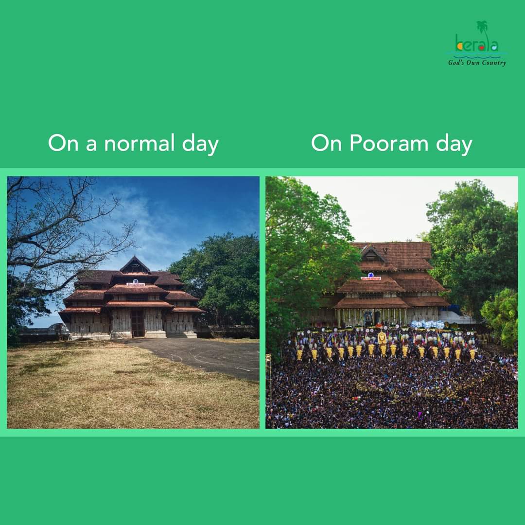 Kerala awaits Thrissur Pooram, the spectacular temple festival that attracts visitors from all over the world. Be there at the Vadakkumnathan Temple on April 19th!

#avedaholidays #tripwithaveda #ThrissurPooram2024 #Thrissur #Festival #Kerala #KeralaTourism