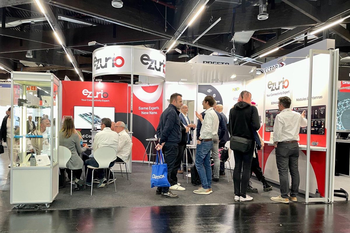 ezurio_llc's tweet image. It’s great to be here at #EmbeddedWorld2024! Visit Ezurio&apos;s booth (4-475) to meet your connectivity experts and check out our range of wireless modules, SOMs, internal antennas, IoT devices, and more.